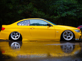Yellow E92 BMW 335i at Tuner Evo