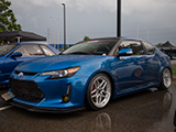 Blue Scion tC with Four Star Society
