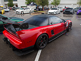 Wet NSX at Tuner Evo