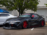Black Supra with Body Kit