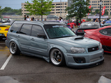 Grey Subaru Forester at Tuner Evo Chicago