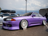 Purple R32 Nissan Skyline at Tuner Evolution Chicago
