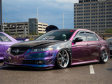 Slammaed Acura TL at Tuner Evolution Chicago