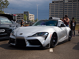 Bagged Mk5 Supra at Tuner Evolution