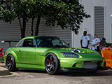 Lime Green Honda S2000