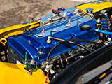 Custom Blue H23A Valve Cover