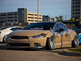 Bagged 4G Mitsubishi Eclipse at Tuner Evolution Chicago