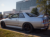 Silver R32 Nissan Skyline GT-R