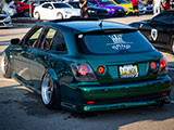 Green Lexus IS300 Wagon on 326 Power Wheels