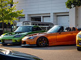 Honda S2000s in custom colors