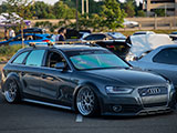 Bagged Audi Allroad at Tuner Evolution Chicago