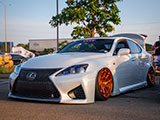 White Lexus IS-F from Four Star Society