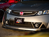 Mugen Power License Plate on front of Civic
