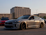 Bagged KIA Stinger in Grey