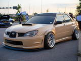 Beige Subaru WRX