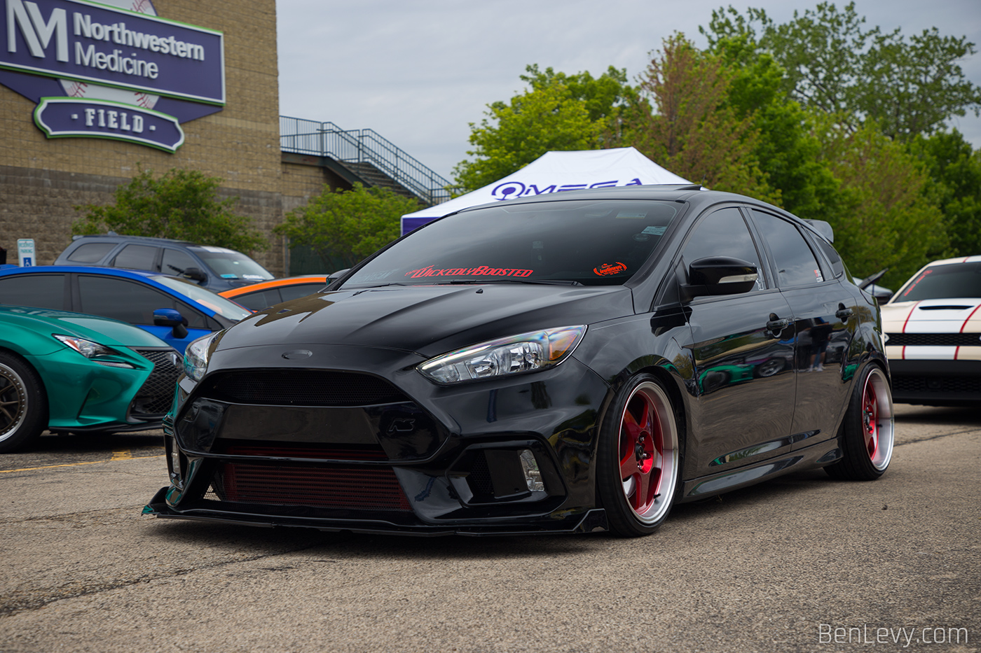 Black Focus ST at Stance Down Low Tuner Fest