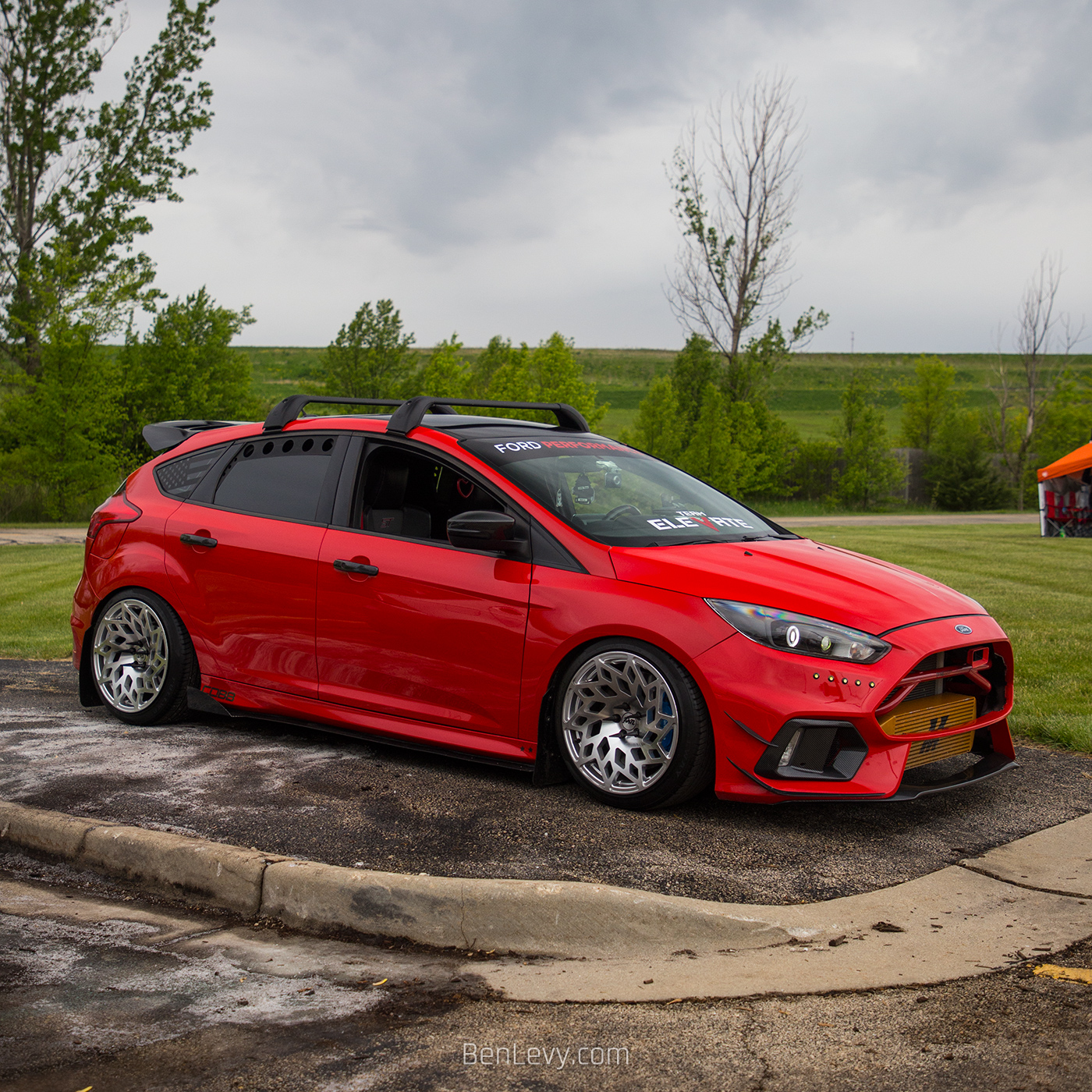 Red Focus ST with Team Elevate