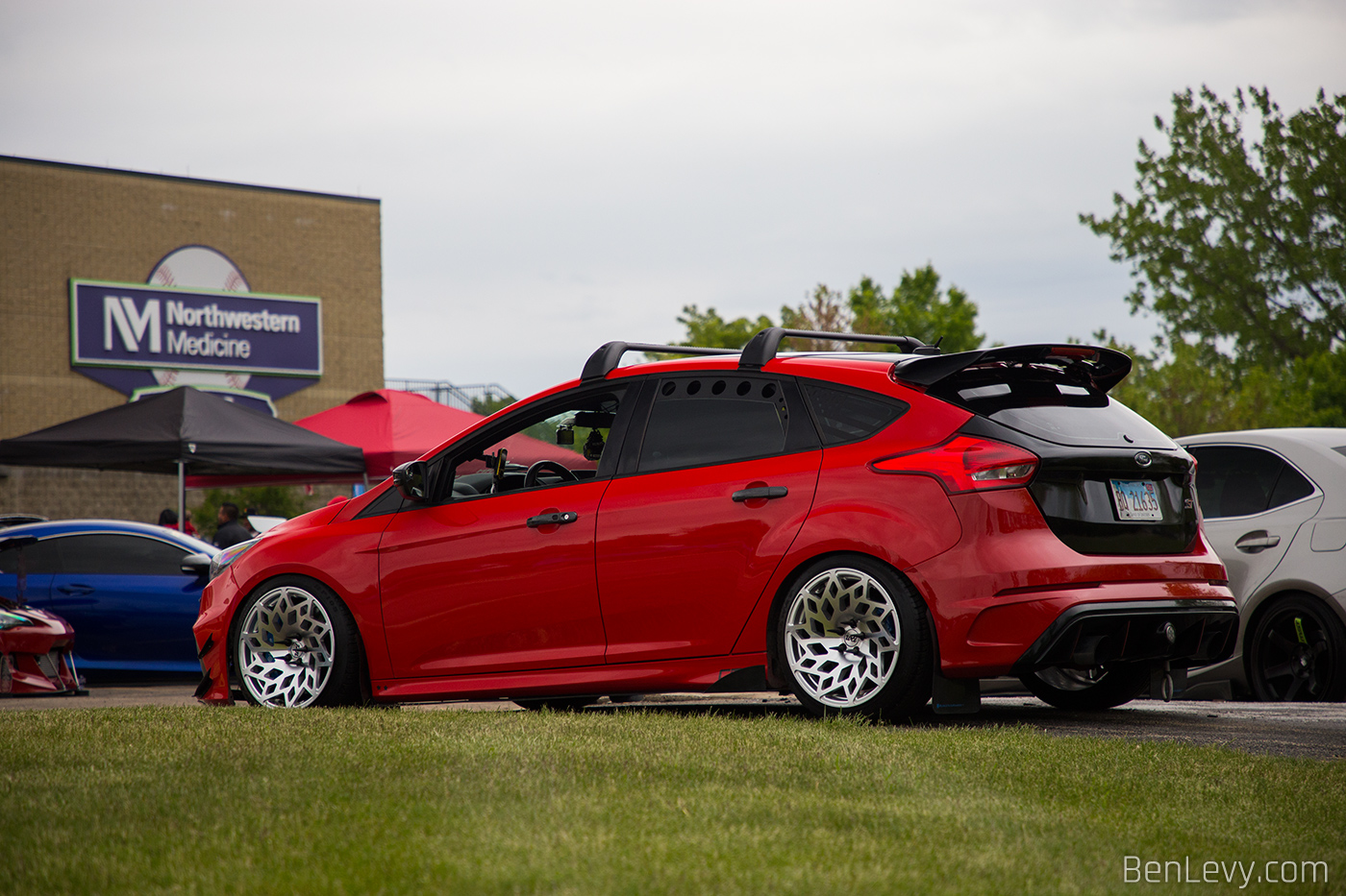 Red Focus ST on WCI MD1 Wheels