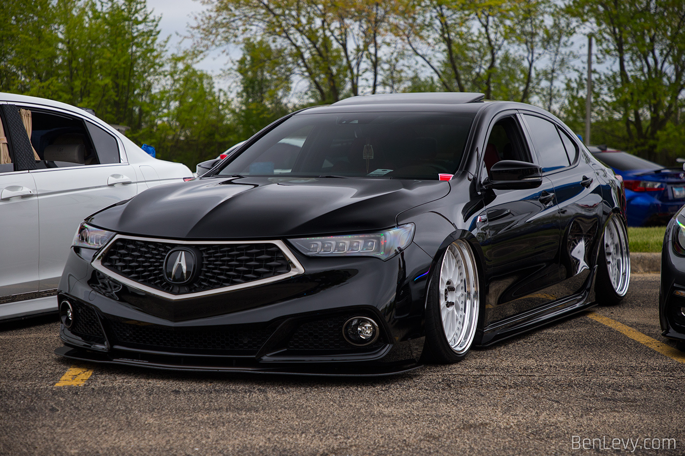 Bagged Acura TLX A-Spec