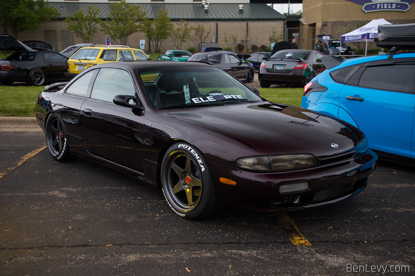 Purple K24 Nissan 240SX