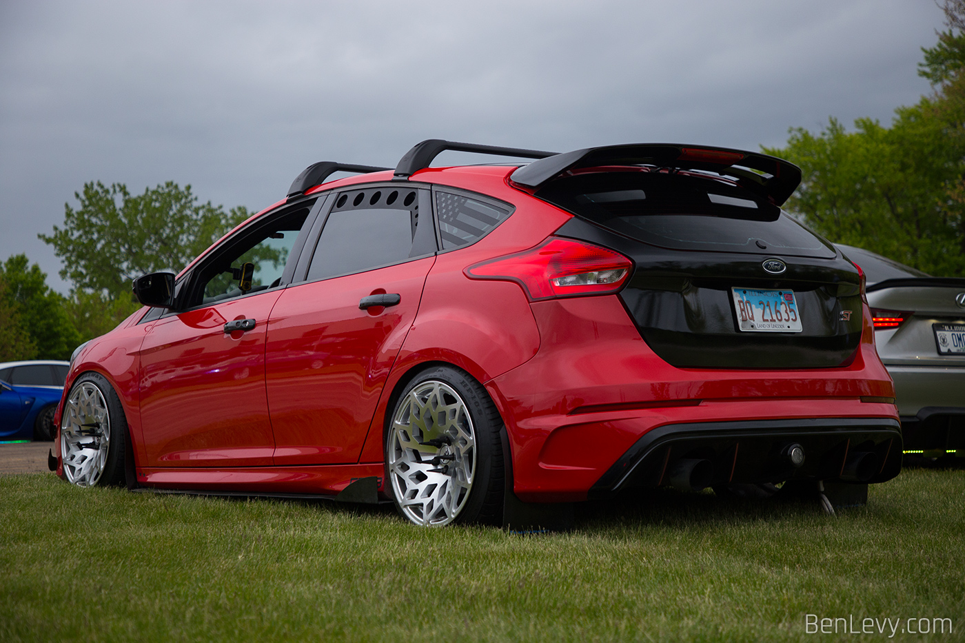 Red Ford Focus ST