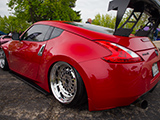 Red Nissan 370Z