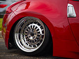 Tucked Rear Wheel on Nissan 370Z