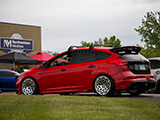 Red Focus ST on WCI MD1 Wheels