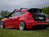 Red Ford Focus ST