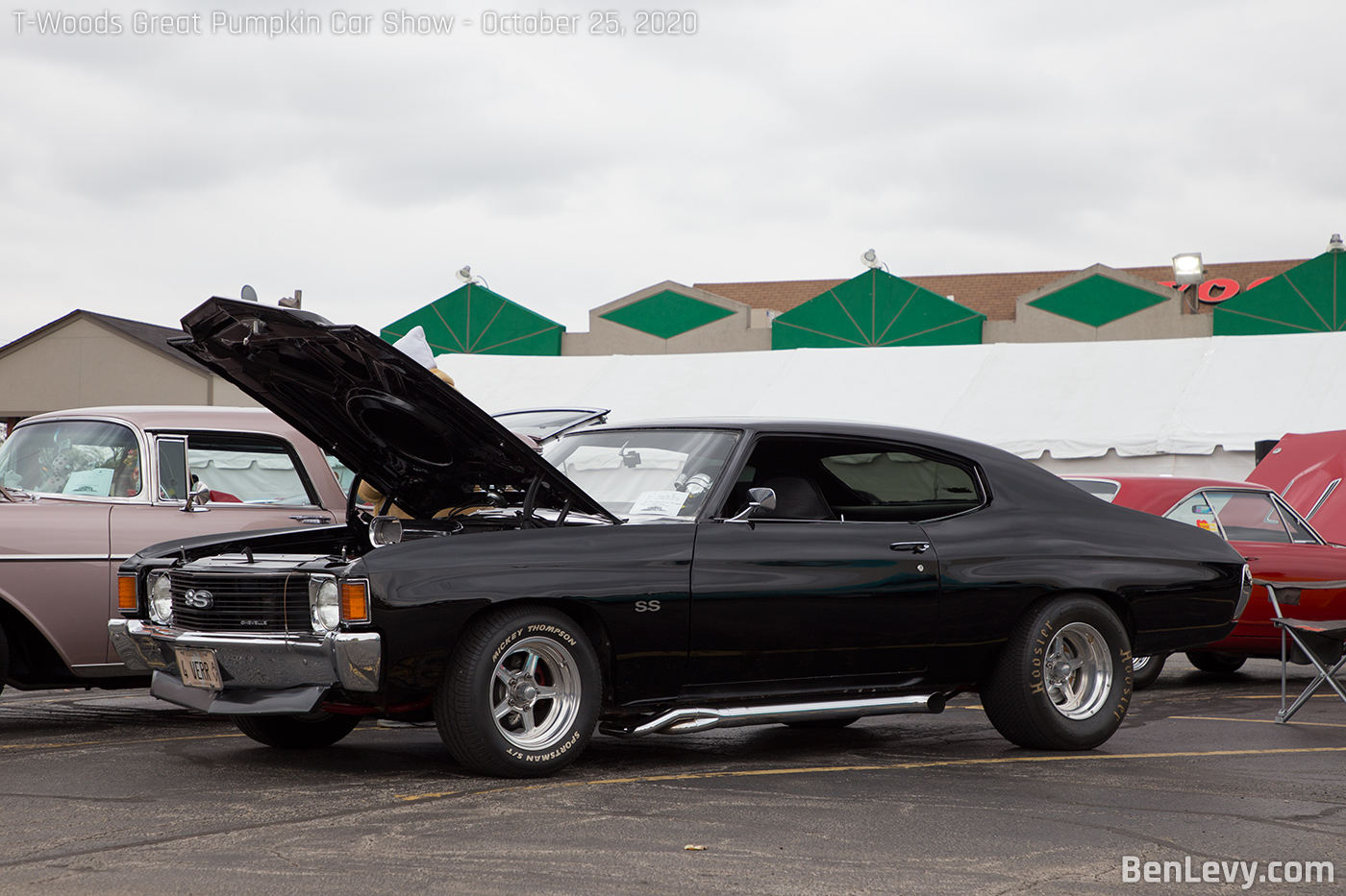 Black 1972 Chevy Chevelle SS