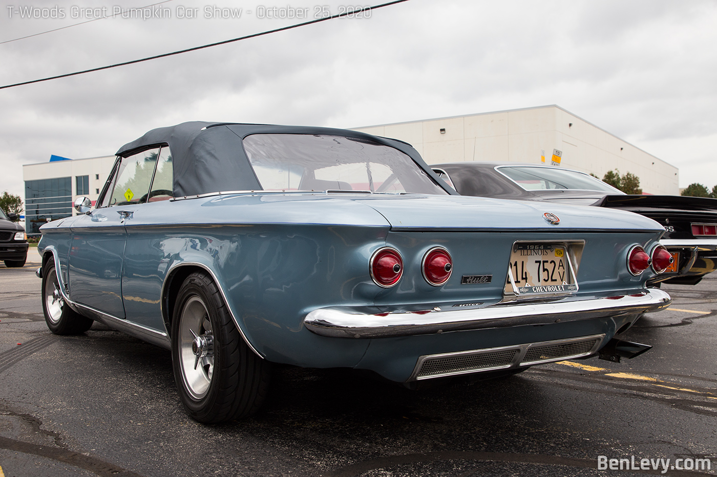 Blue 1964 Chevy Corvair Spyder