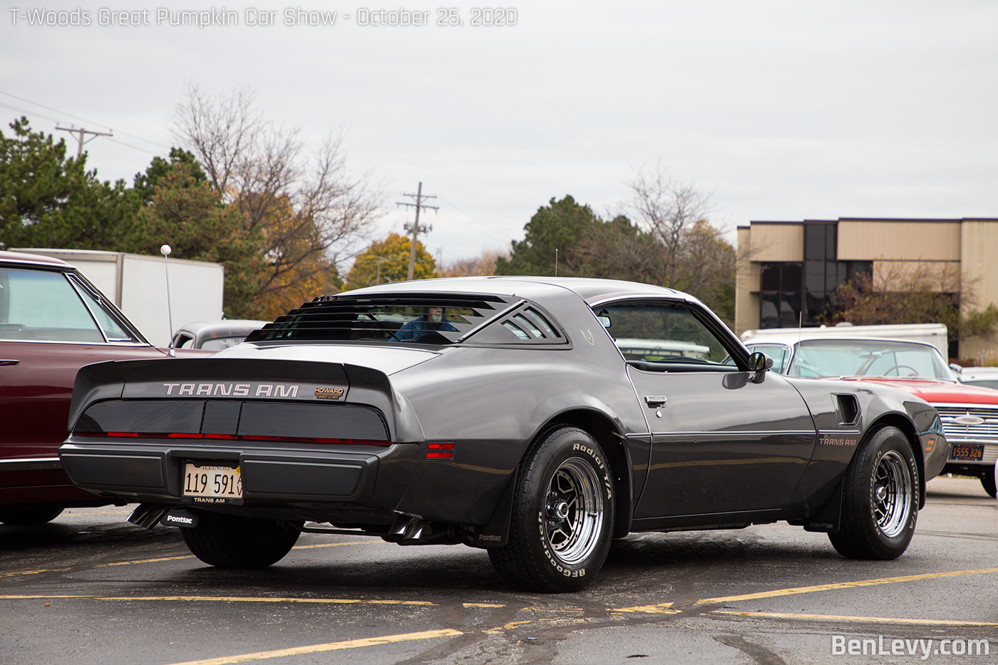 Grey Pontiac Trans Am