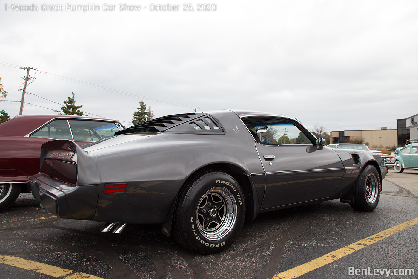 Grey Pontiac Trans Am