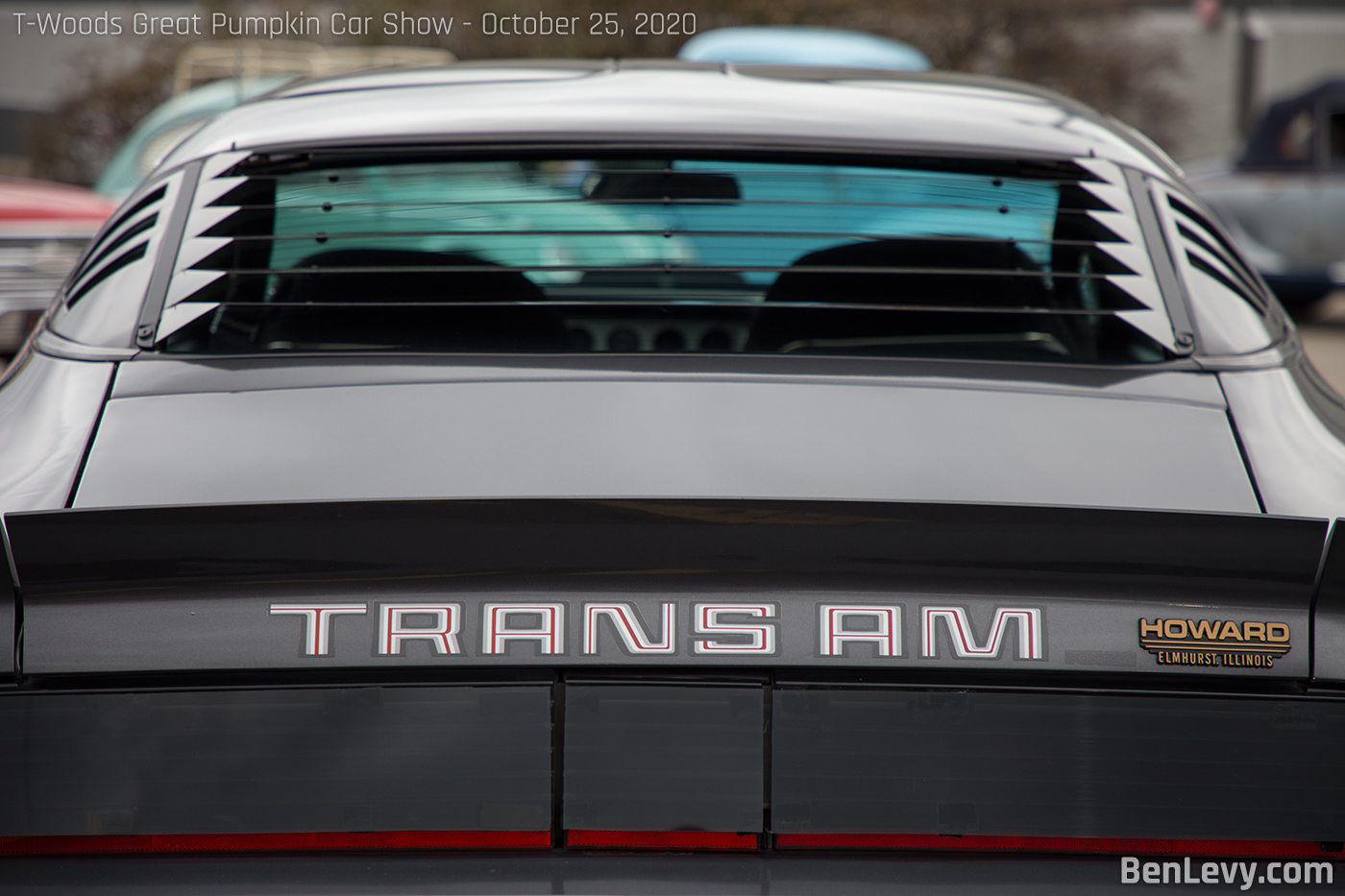 Rear Window Louvers on Pontiac Trans Am