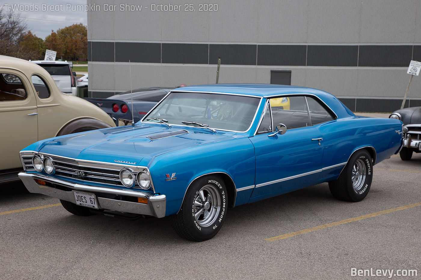 Bleu 1967 Chevelle SS