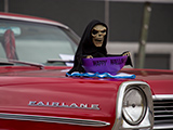 Halloween Skeleton on Ford Fairlane