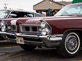 Front detail on 1965 Pontiac Grand Prix