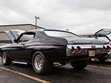 Black 1972 Chevy Chevelle SS