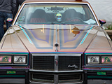 Hood of Lowrider 1985 Pontiac Grand Prix