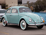 Seafoam 1962 Volkwagen Beetle
