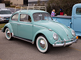 Seafoam 1962 Volkwagen Beetle
