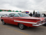 Red 1960 Chevy Impala