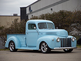 Light Blue Ford Pickup