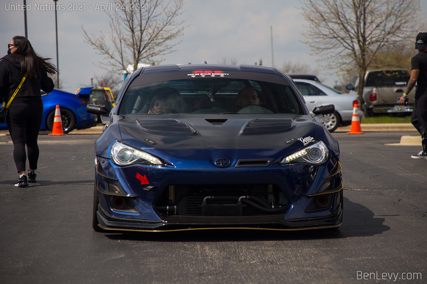 Front of Heavily Modified Scion FR-S