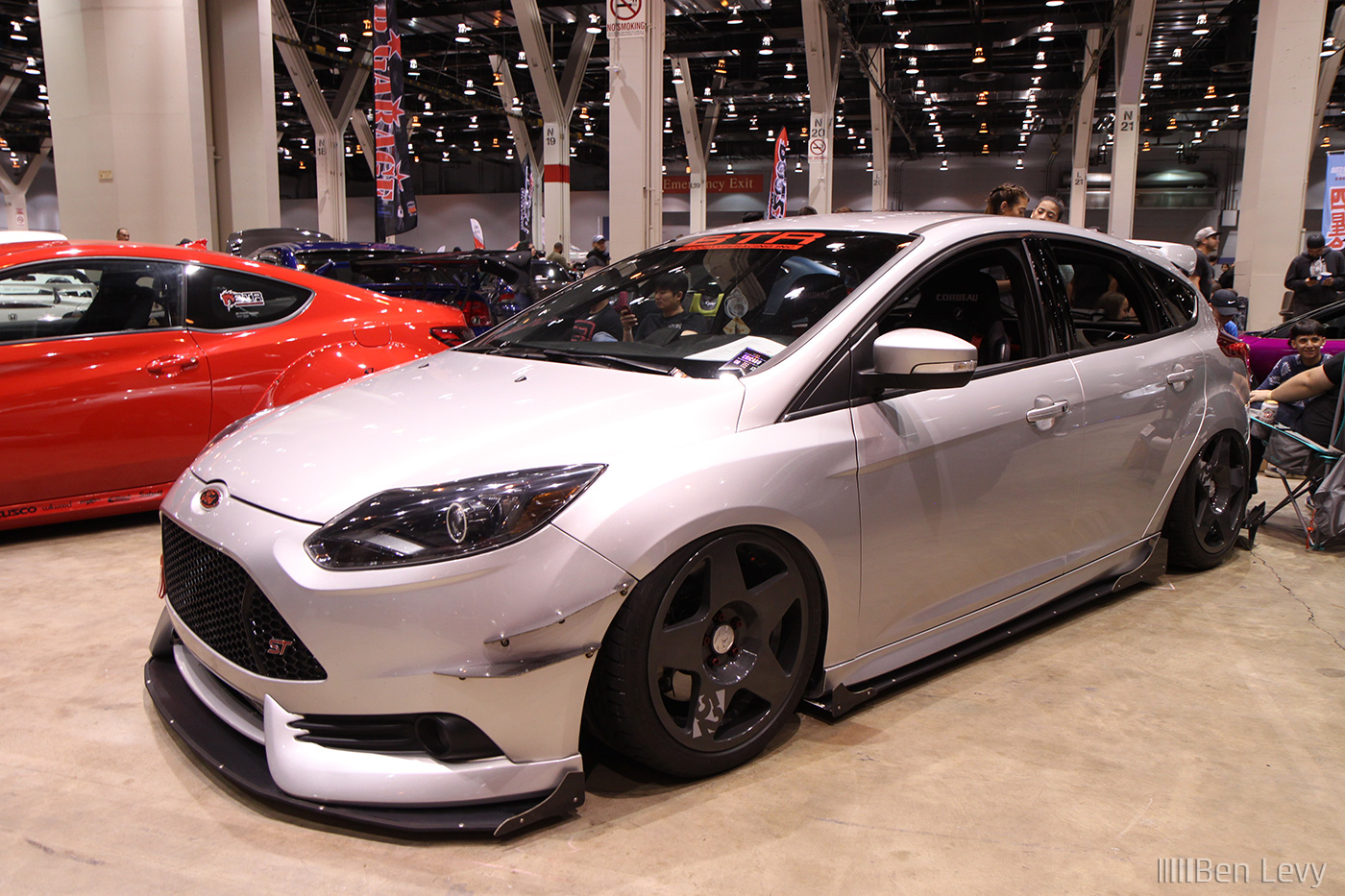 Silver Ford Fiesta ST at Wekfest