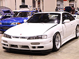 White S14a at Wekfest in Chicago