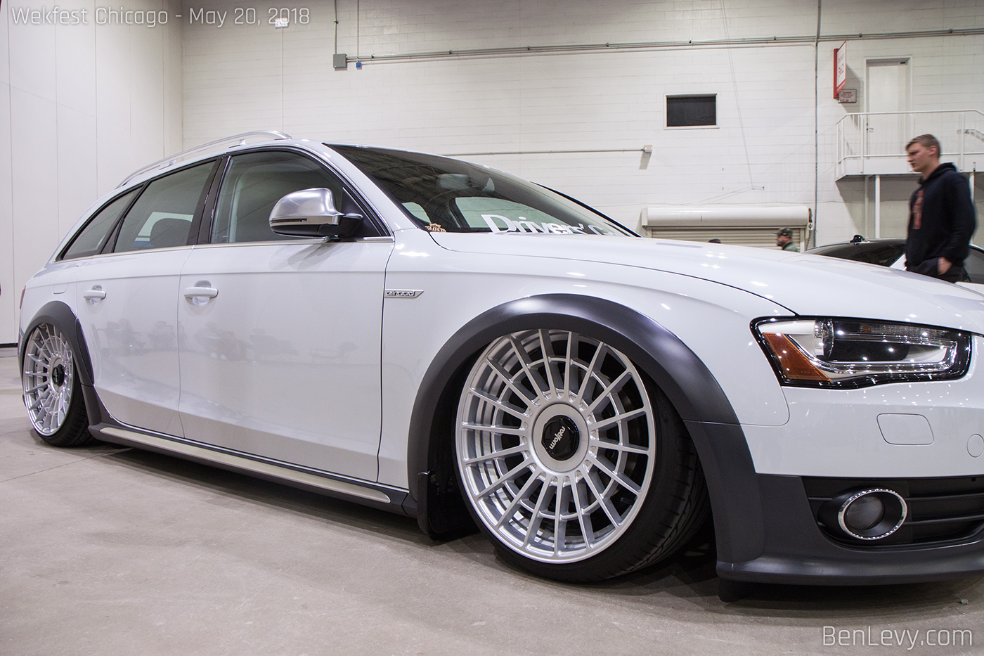 Dropped Audi Allroad at Wekfest