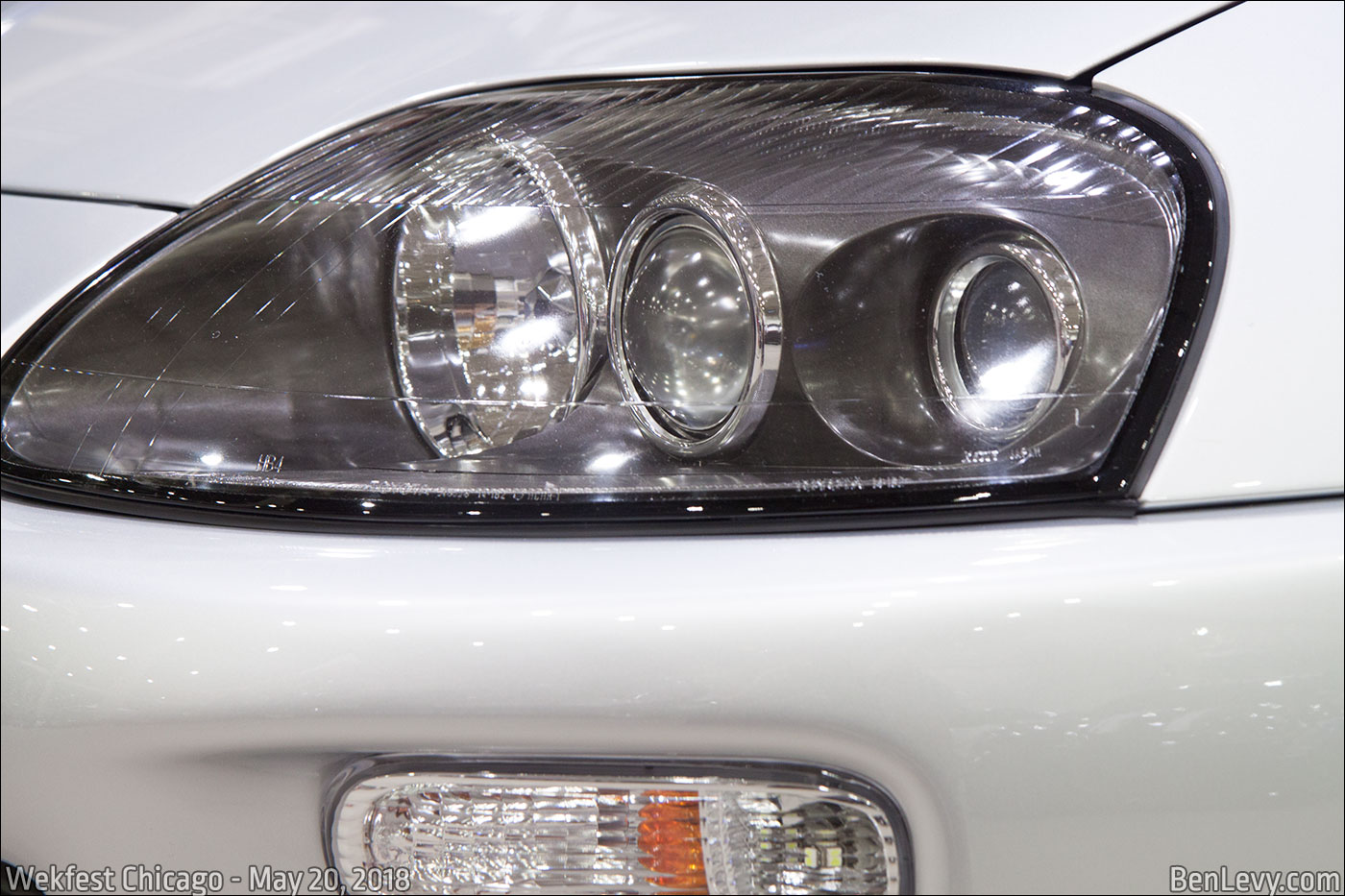 Toyota Supra headlight