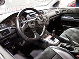 Mitsubishi Lancer Evo interior