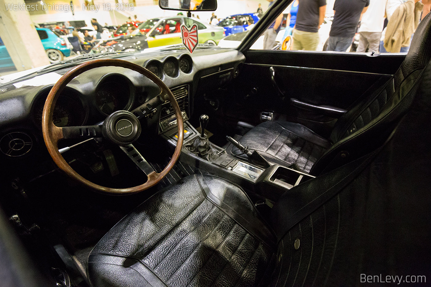 Interior of 1972 Datsun 240Z